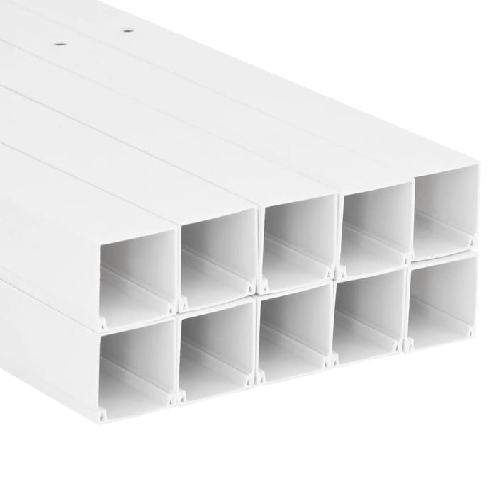 Șine de cabluri, 60x60 mm, 10 m, PVC - WALTI WALTI