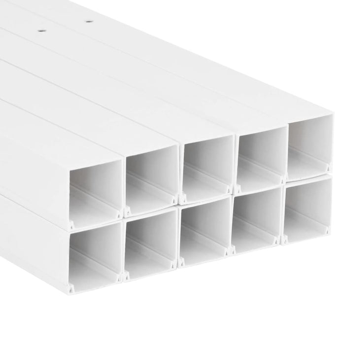 Șine de cabluri, 100x60 mm, 10 m, PVC - WALTI WALTI