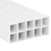 Șine de cabluri, 100x60 mm, 10 m, PVC - WALTI WALTI