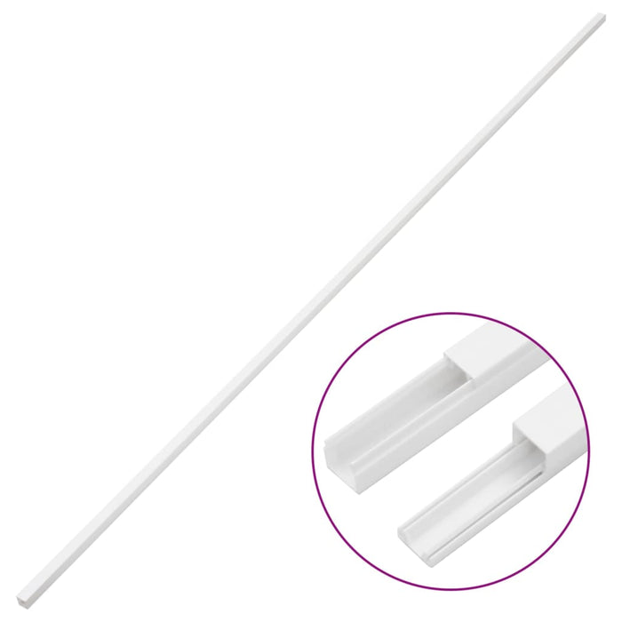 Șine de cabluri, 30x20 mm, 30 m, PVC - WALTI WALTI