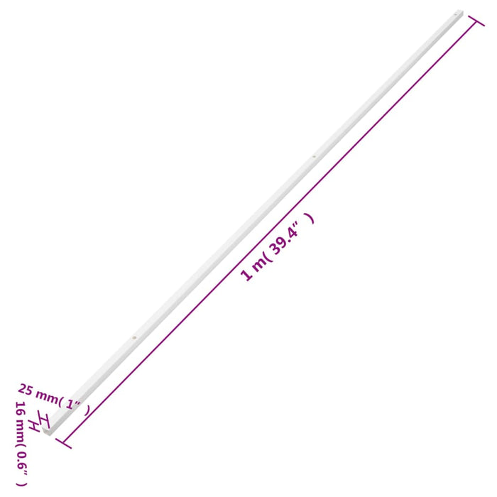 Șine de cabluri, 25x16 mm, 30 m, PVC - WALTI WALTI