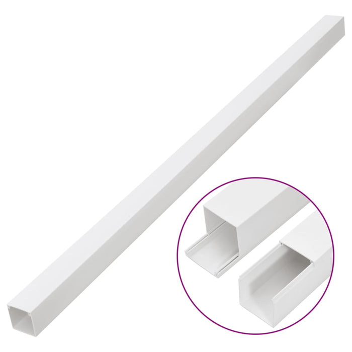 Șine de cabluri, 40x40 mm, 30 m, PVC - WALTI WALTI
