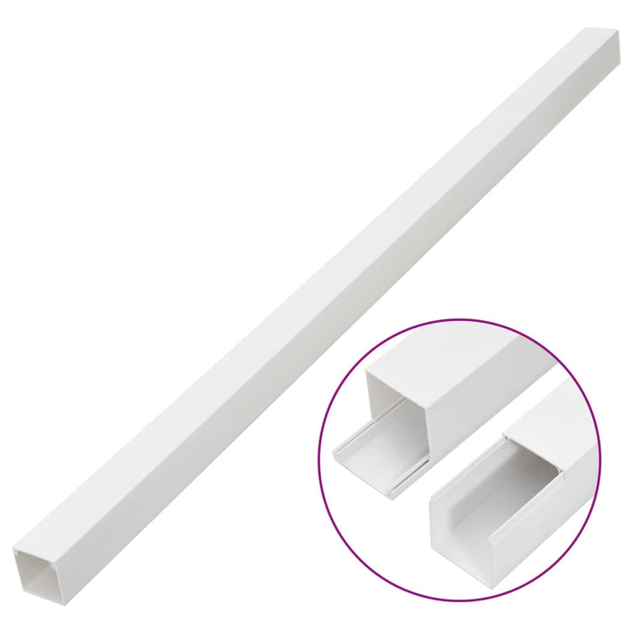 Șine de cabluri, 100x40 mm, 30 m, PVC WALTI