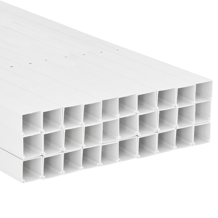 Șine de cabluri, 100x40 mm, 30 m, PVC WALTI