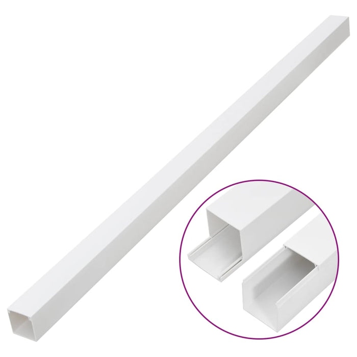 Șine de cabluri, 60x60 mm, 30 m, PVC - WALTI WALTI