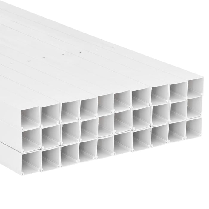 Șine de cabluri, 60x60 mm, 30 m, PVC - WALTI WALTI