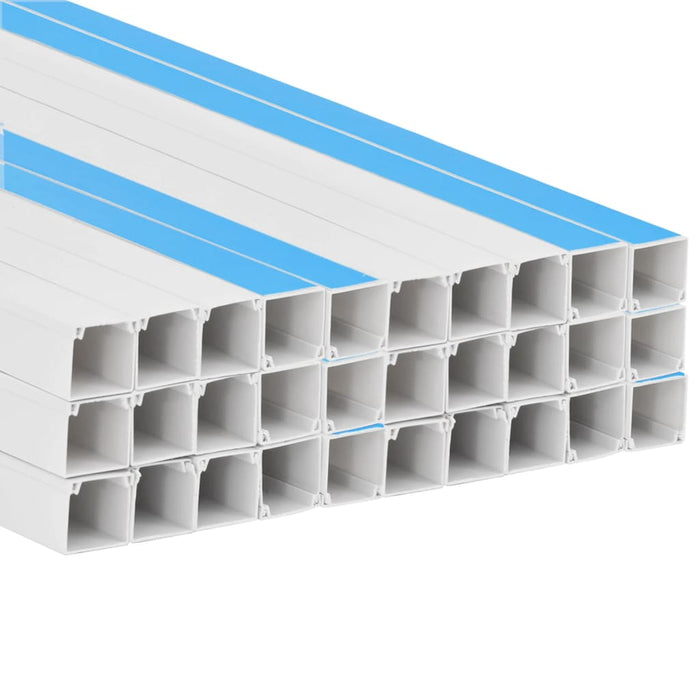 Șine de cabluri autoadezive, 40x25 mm, 30 m, PVC - WALTI WALTI
