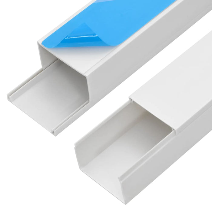 Șine de cabluri autoadezive, 100x40 mm, 30 m, PVC WALTI