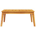 Set mobilier de grădină, 4 piese, lemn masiv de acacia - WALTI WALTI