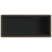 Jardiniere de grădină cu raft 2 buc. maro 70x28x70cm poliratan - WALTI WALTI