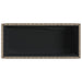 Jardiniere de grădină cu raft 2 buc. gri 70x28x70cm poliratan - WALTI WALTI
