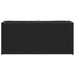 Jardiniere grădină 2 ghivece 2 buc. negru 90x20x40 cm poliratan - WALTI WALTI