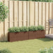 Jardiniere grădină 2 ghivece 2 buc. maro, 90x20x40 cm poliratan - WALTI WALTI