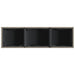 Jardiniere grădină 3 ghivece 2 buc. gri 105x30x32cm poliratan - WALTI WALTI