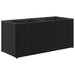 Jardiniere grădină 2 ghivece 2 buc. negru 72x30x32 cm poliratan - WALTI WALTI