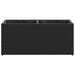 Jardiniere grădină 2 ghivece 2 buc. negru 72x30x32 cm poliratan - WALTI WALTI
