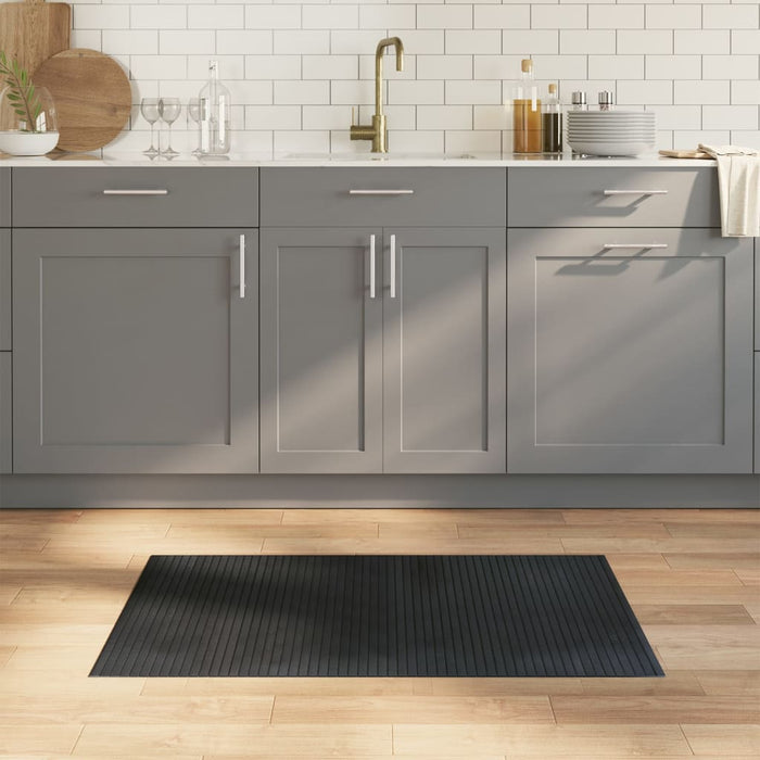 Covor dreptunghiular, gri, 60x100 cm, bambus - WALTI WALTI