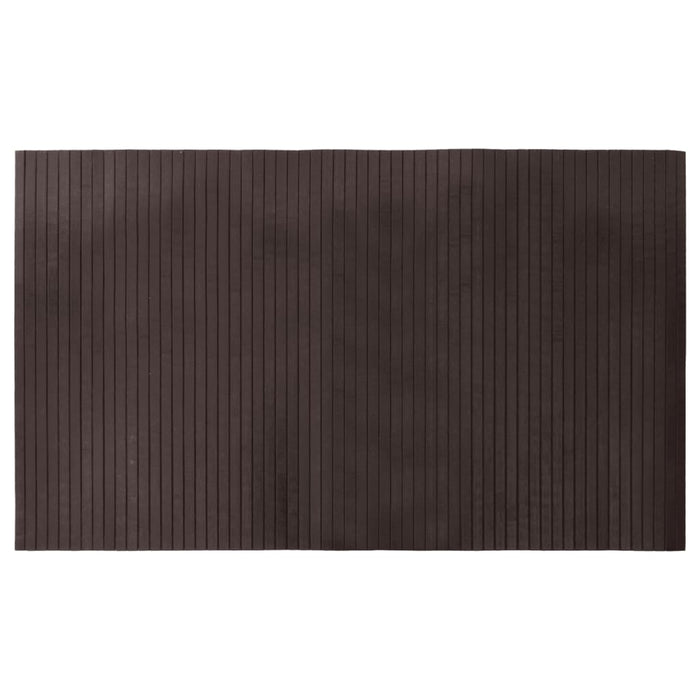 Covor dreptunghiular, maro închis, 60x100 cm, bambus - WALTI WALTI