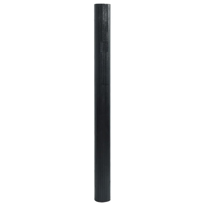 Covor dreptunghiular, negru, 60x200 cm, bambus - WALTI WALTI