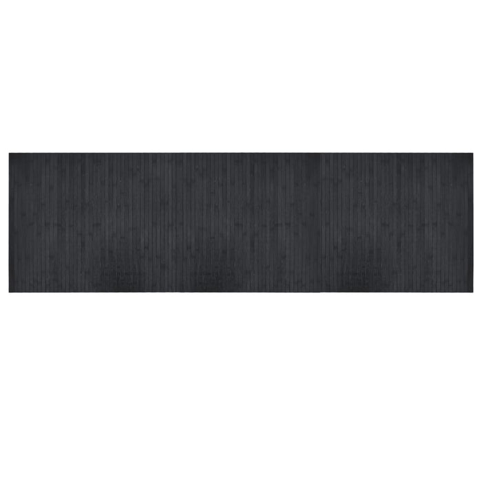 Covor dreptunghiular, gri, 60x200 cm, bambus - WALTI WALTI