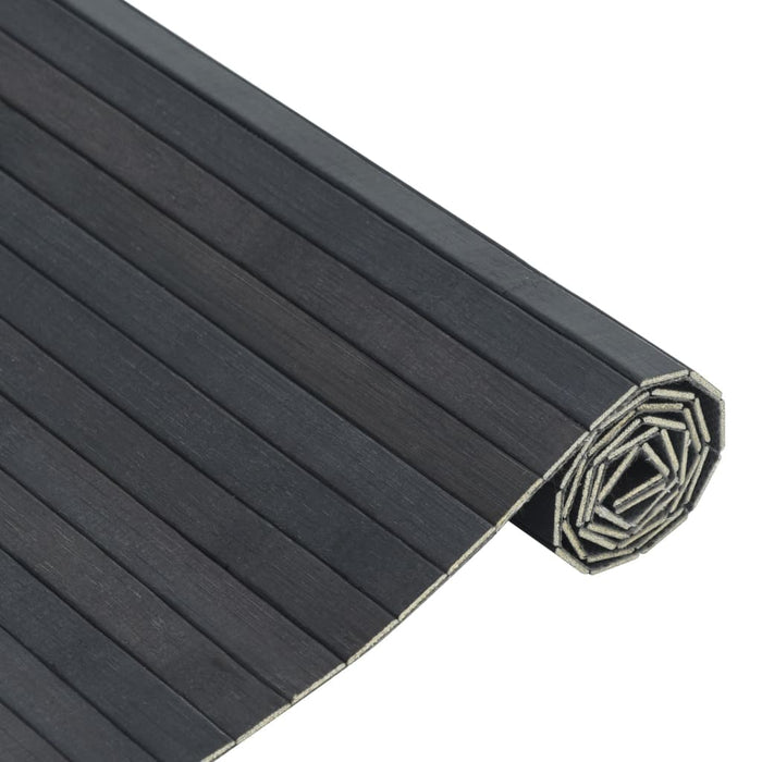Covor dreptunghiular, gri, 60x200 cm, bambus - WALTI WALTI
