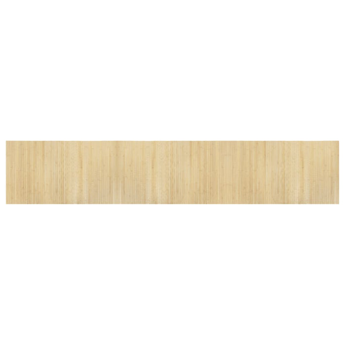 Covor dreptunghiular, natural deschis, 60x300 cm, bambus - WALTI WALTI