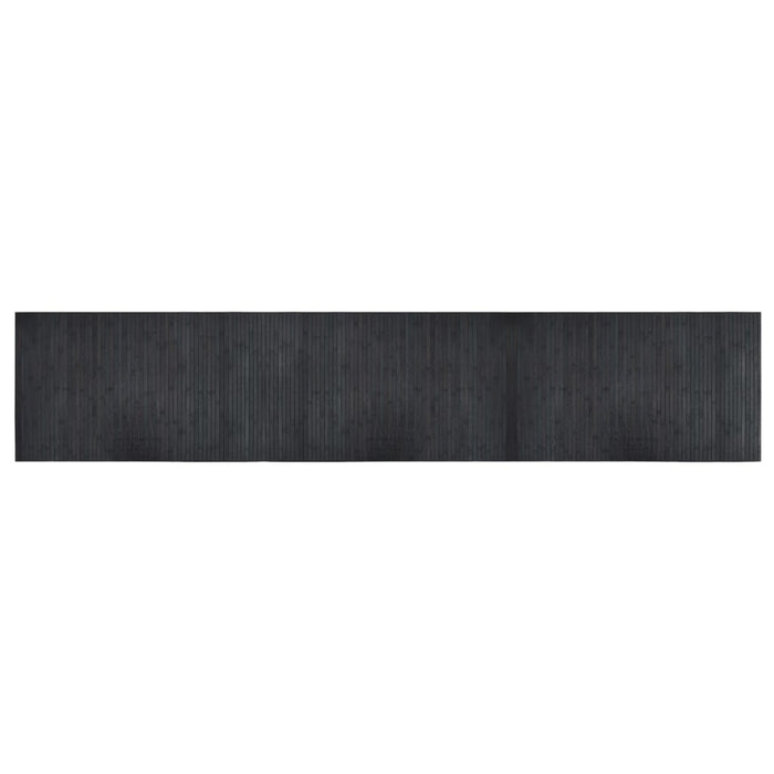 Covor dreptunghiular, gri, 60x300 cm, bambus - WALTI WALTI