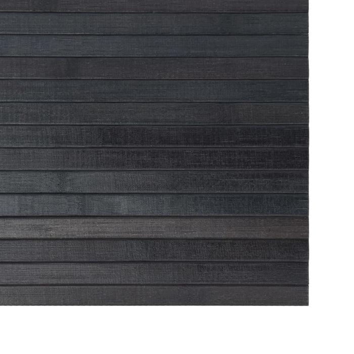 Covor dreptunghiular, gri, 60x300 cm, bambus - WALTI WALTI
