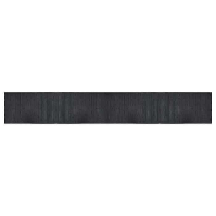 Covor dreptunghiular, gri, 60x400 cm, bambus - WALTI WALTI