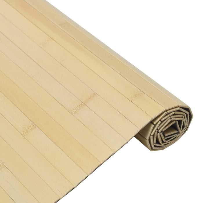 Covor dreptunghiular, natural deschis, 60x500 cm, bambus - WALTI WALTI