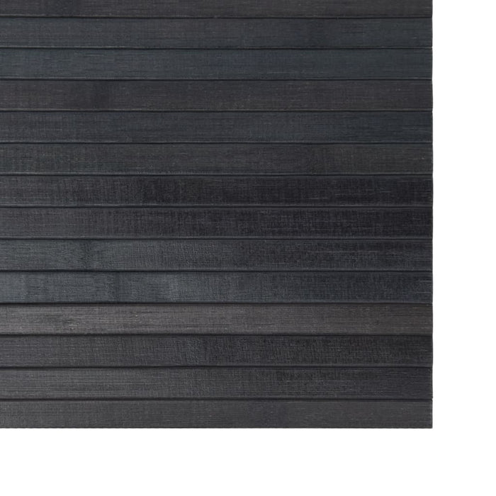 Covor dreptunghiular, gri, 70x100 cm, bambus - WALTI WALTI