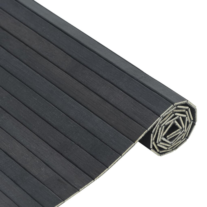 Covor dreptunghiular, gri, 70x200 cm, bambus - WALTI WALTI
