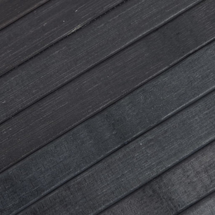 Covor dreptunghiular, gri, 70x200 cm, bambus - WALTI WALTI