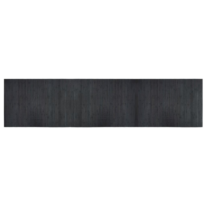 Covor dreptunghiular, gri, 70x300 cm, bambus - WALTI WALTI