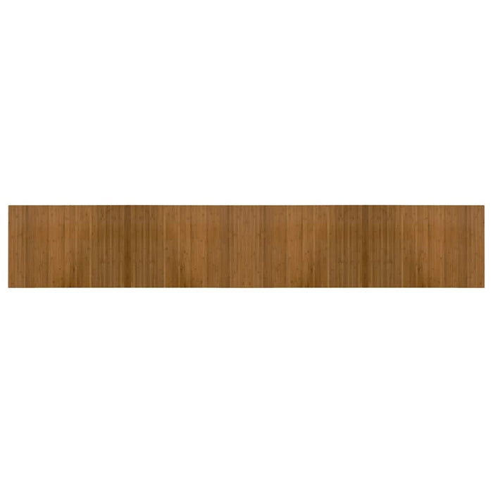 Covor dreptunghiular, maro, 70x400 cm, bambus - WALTI WALTI