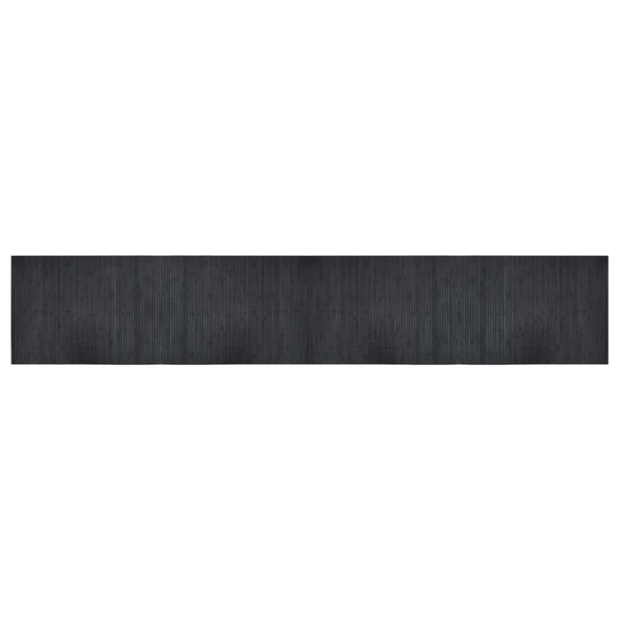 Covor dreptunghiular, gri, 70x400 cm, bambus - WALTI WALTI