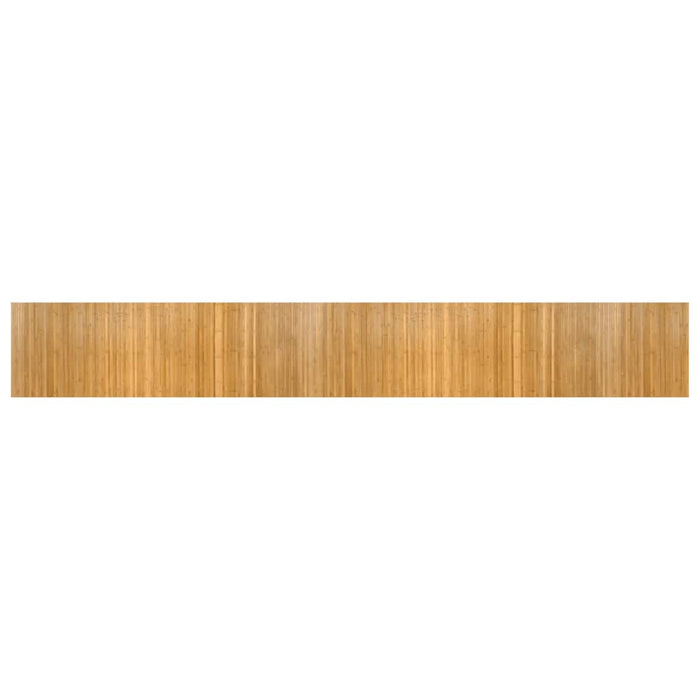 Covor dreptunghiular, natural, 70x500 cm, bambus WALTI