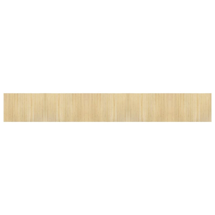 Covor dreptunghiular, natural deschis, 70x500 cm, bambus - WALTI WALTI