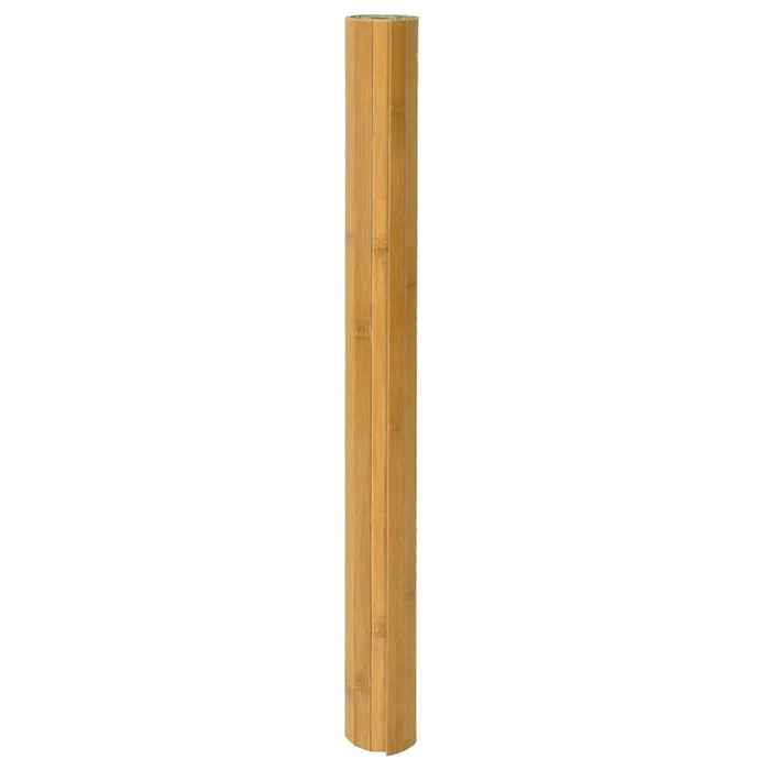 Covor dreptunghiular, natural, 80x100 cm, bambus WALTI