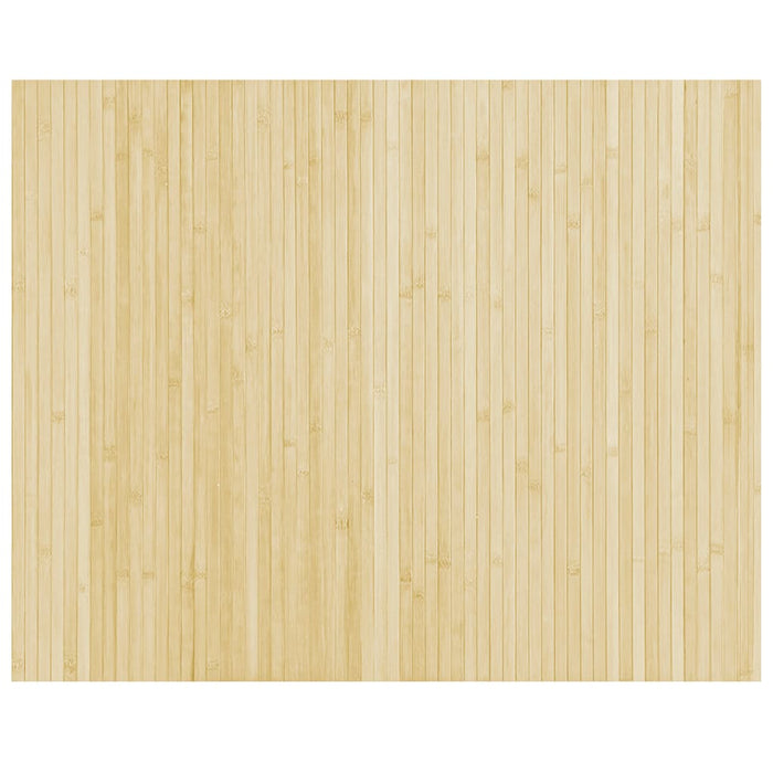 Covor dreptunghiular, natural deschis, 80x100 cm, bambus - WALTI WALTI
