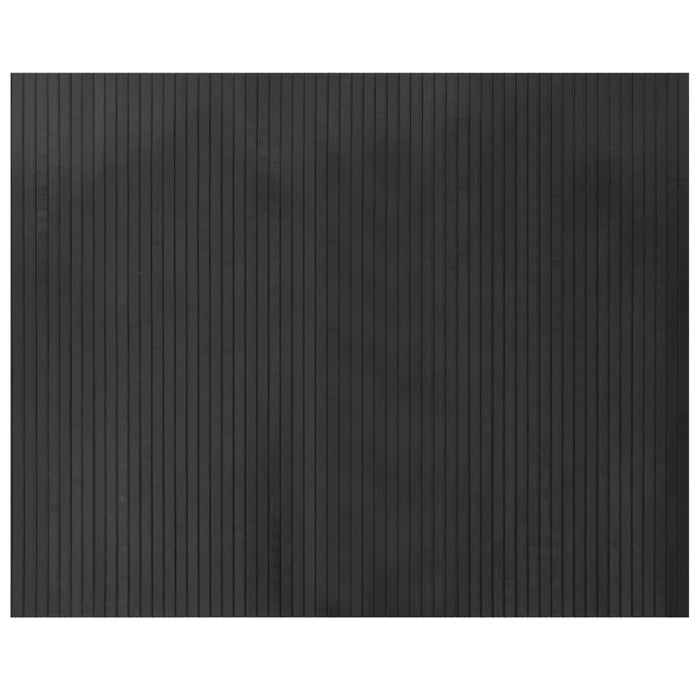 Covor dreptunghiular, gri, 80x100 cm, bambus - WALTI WALTI