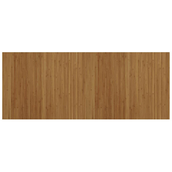 Covor dreptunghiular, maro, 80x200 cm, bambus WALTI