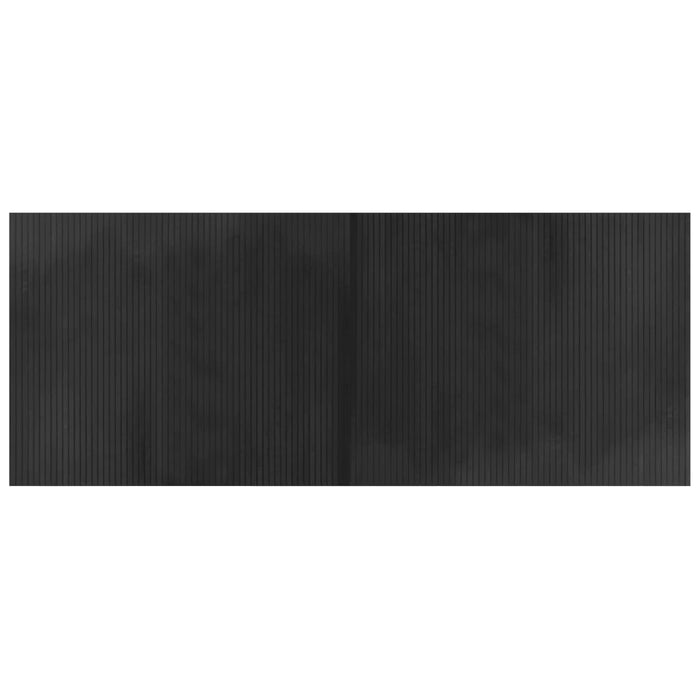 Covor dreptunghiular, gri, 80x200 cm, bambus - WALTI WALTI