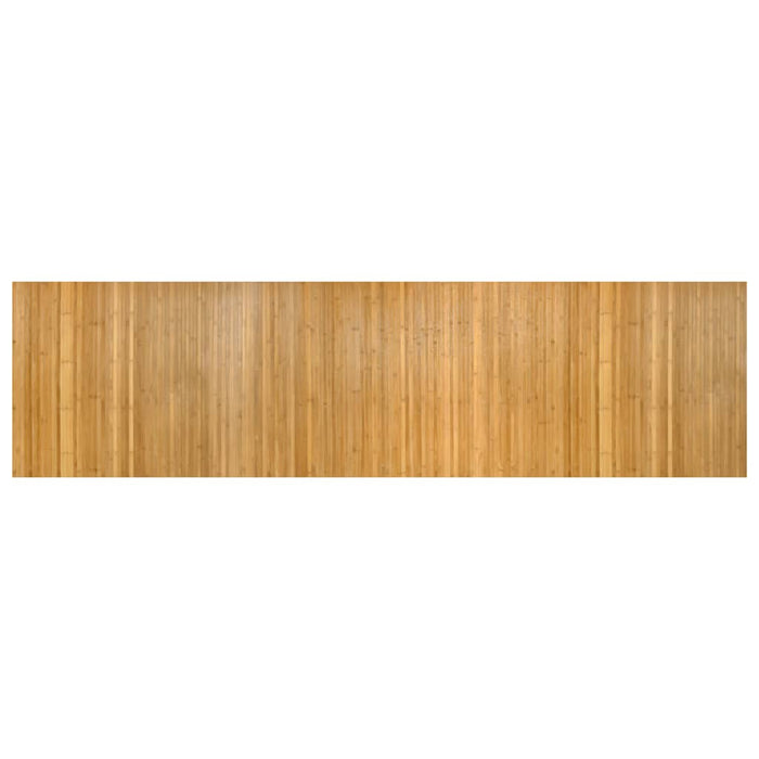 Covor dreptunghiular, natural, 80x300 cm, bambus WALTI