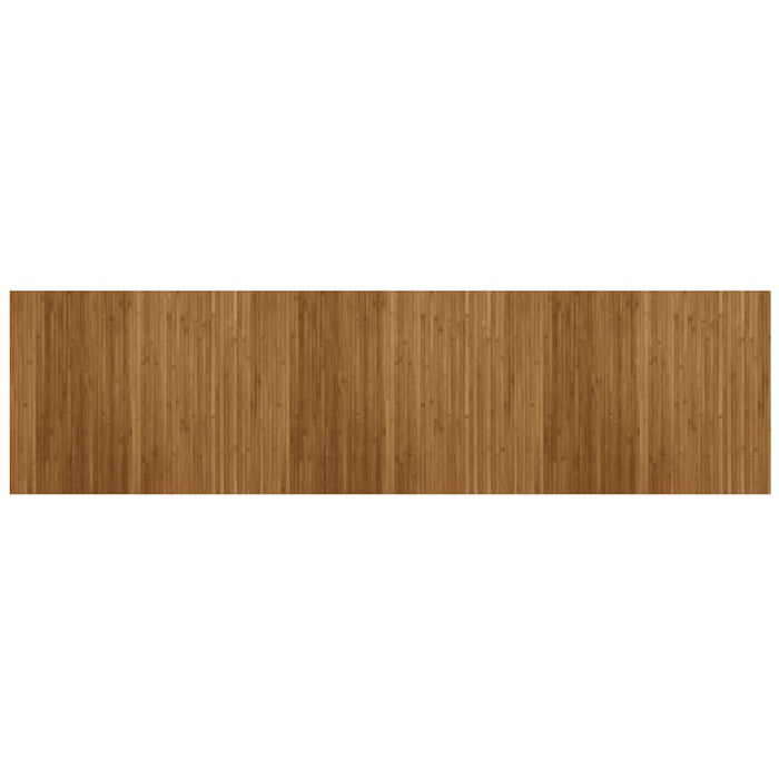 Covor dreptunghiular, maro, 80x300 cm, bambus WALTI