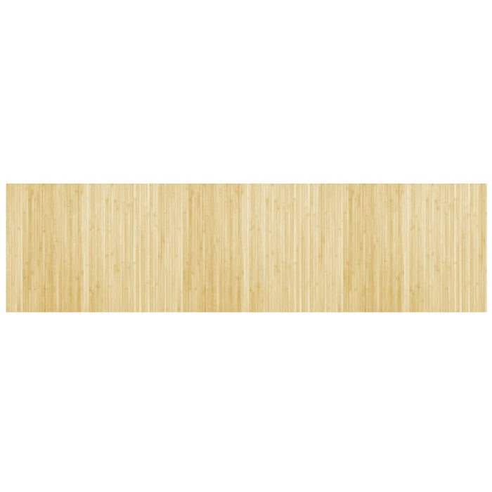 Covor dreptunghiular, natural deschis, 80x300 cm, bambus - WALTI WALTI