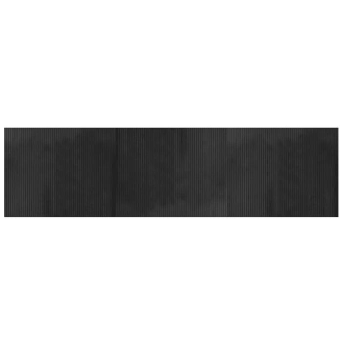 Covor dreptunghiular, gri, 80x300 cm, bambus - WALTI WALTI