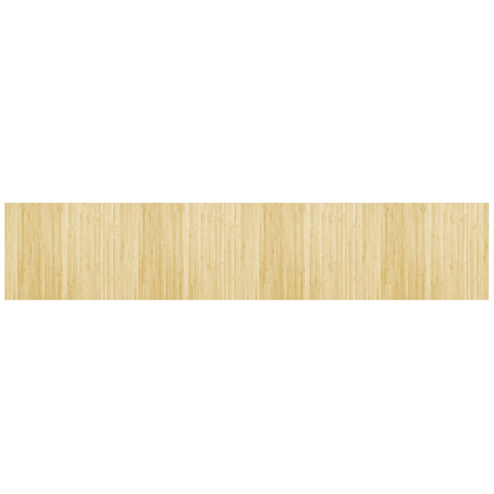 Covor dreptunghiular, natural deschis, 80x400 cm, bambus - WALTI WALTI