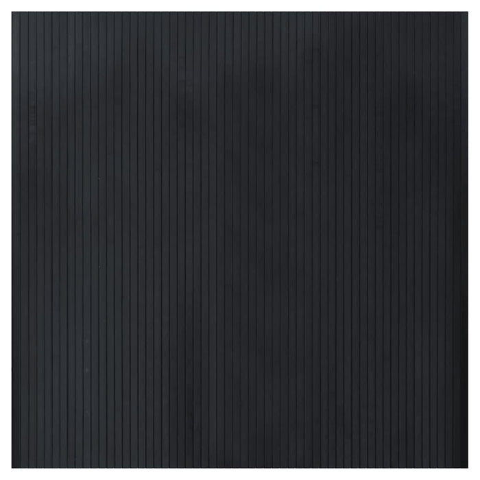 Covor dreptunghiular, negru, 100x100 cm, bambus - WALTI WALTI