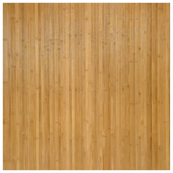Covor dreptunghiular, natural, 100x100 cm, bambus - WALTI WALTI